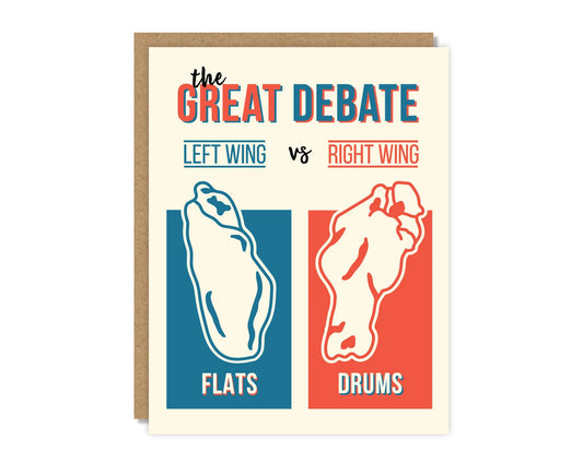 The Great Debate card