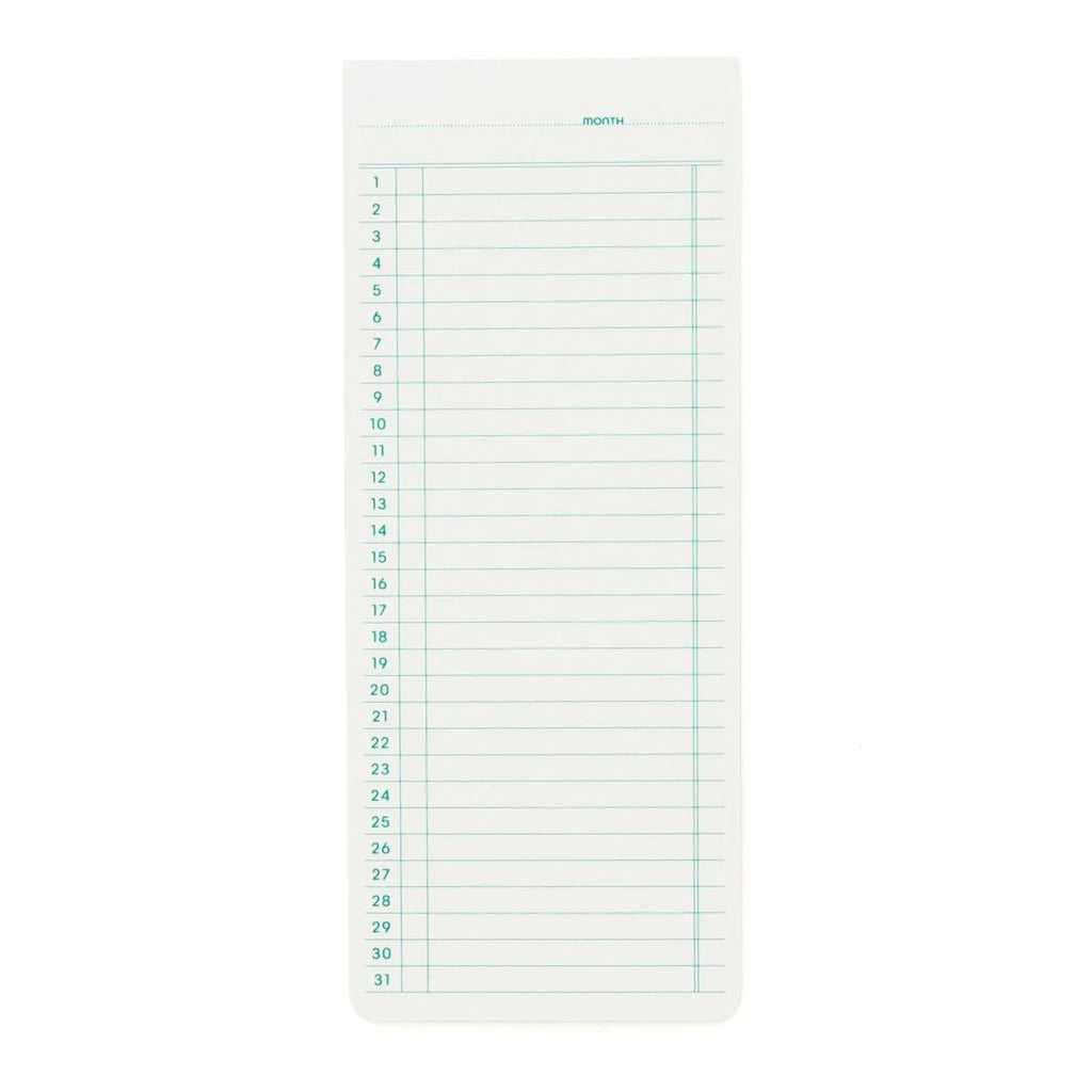 Sticky Memo Pad Monthly Planner