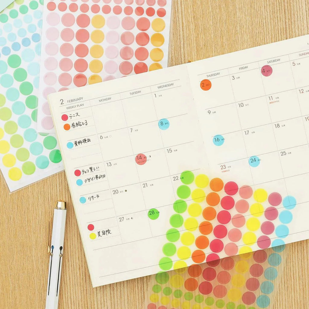 See-Through Dot Sticker