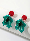 Holly Leaf Earrings