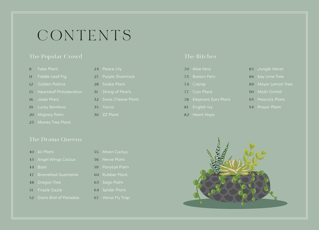 House Plants and their F*cked-Up Thoughts