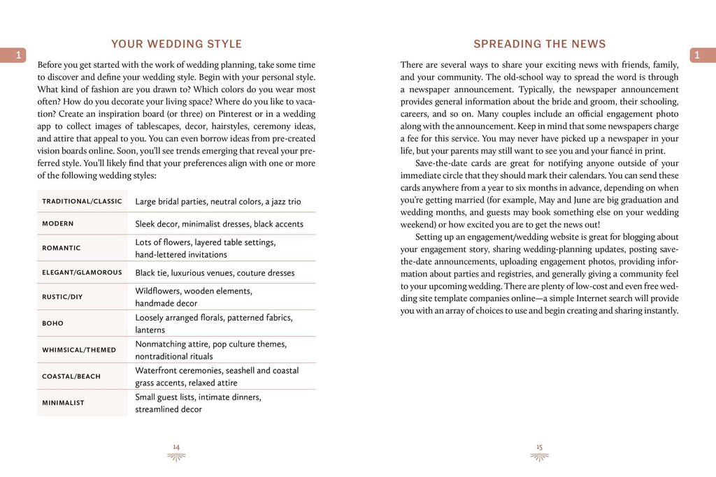 I Do- A Planner for your Perfect Wedding Day