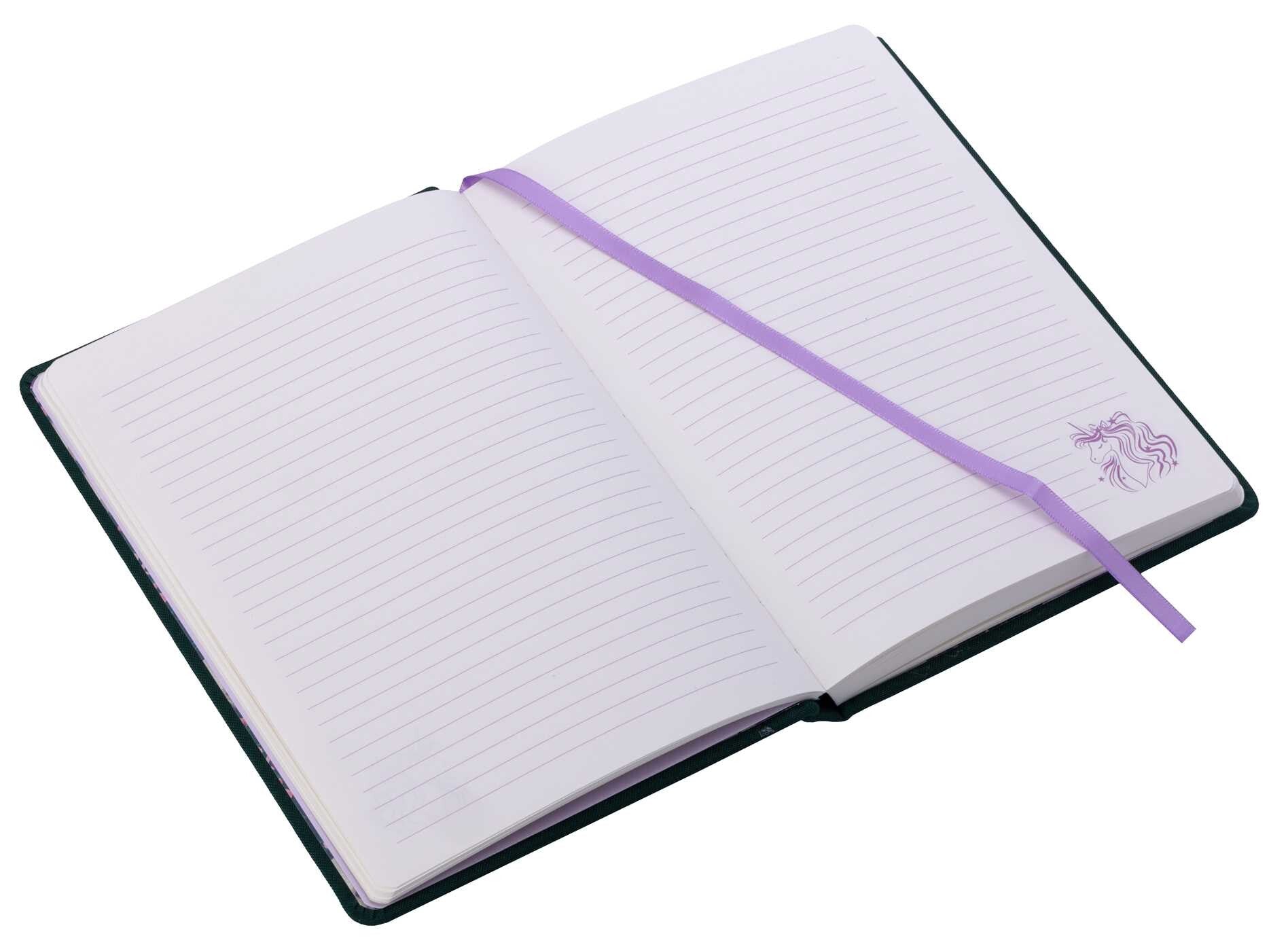 I Wish I Was A Unicorn Embroidered Journal