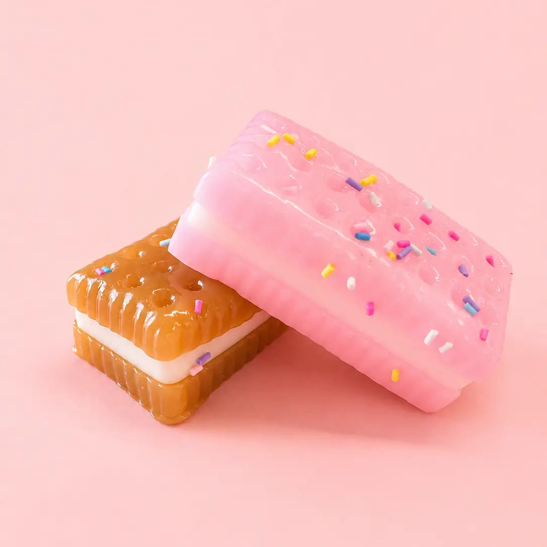 Sprinkle Ice Cream Sandwich - Taba Squishy