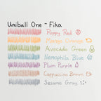 uni-ball One Gel Pen .5mm- Limited Edition Fika Colors