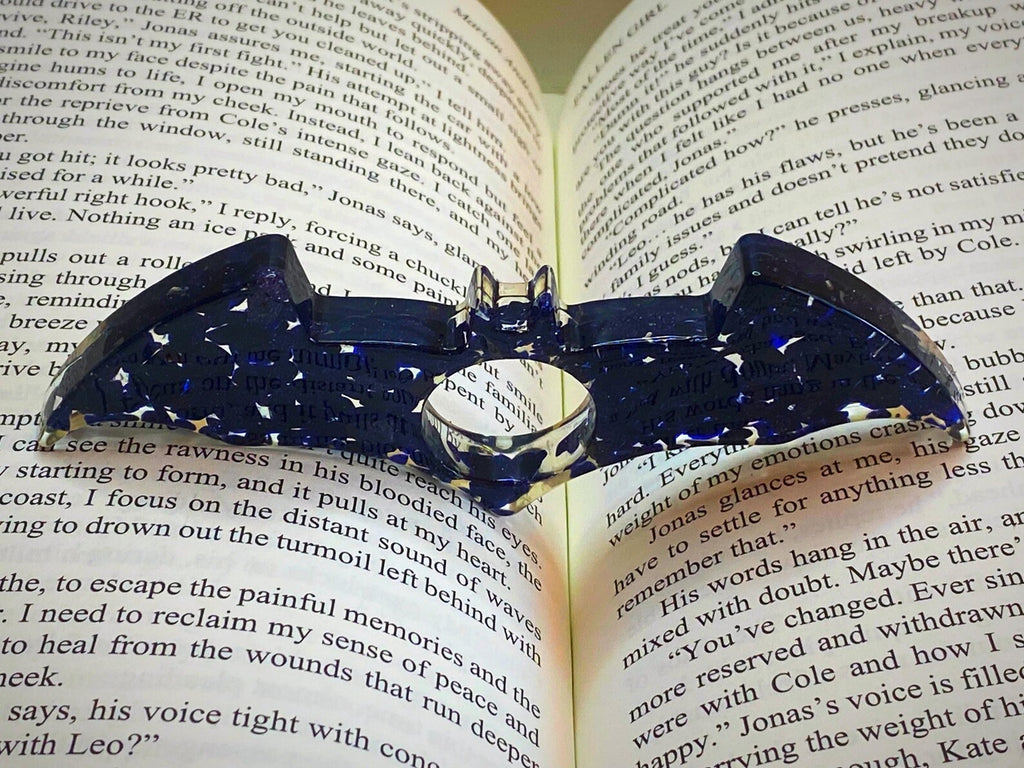 Bat Acrylic Thumb Page Holder