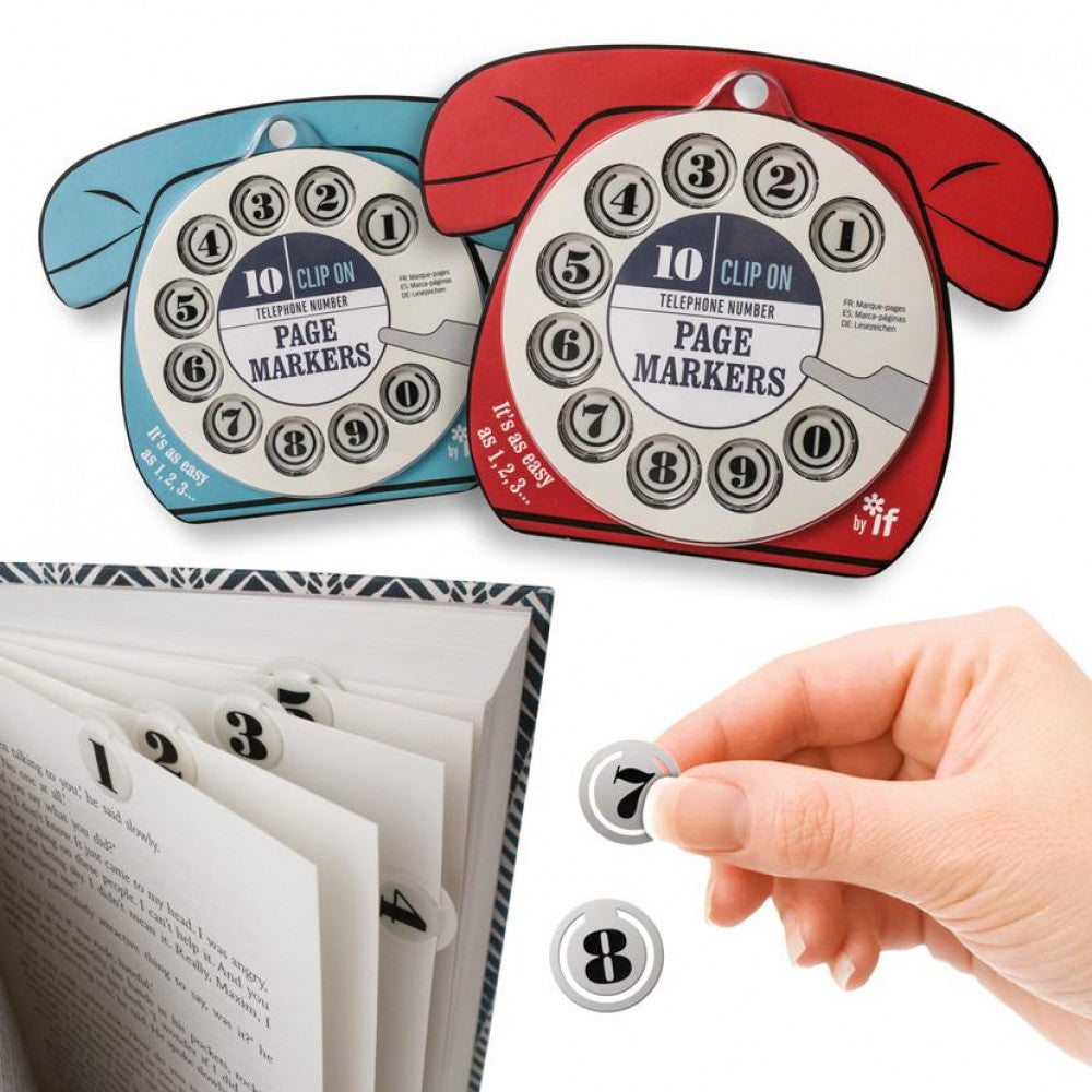 Telephone Numbers Page Markers