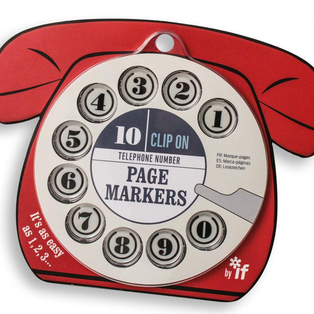 Telephone Numbers Page Markers