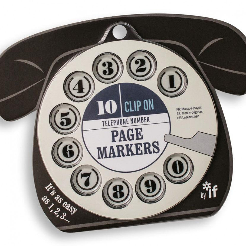 Telephone Numbers Page Markers