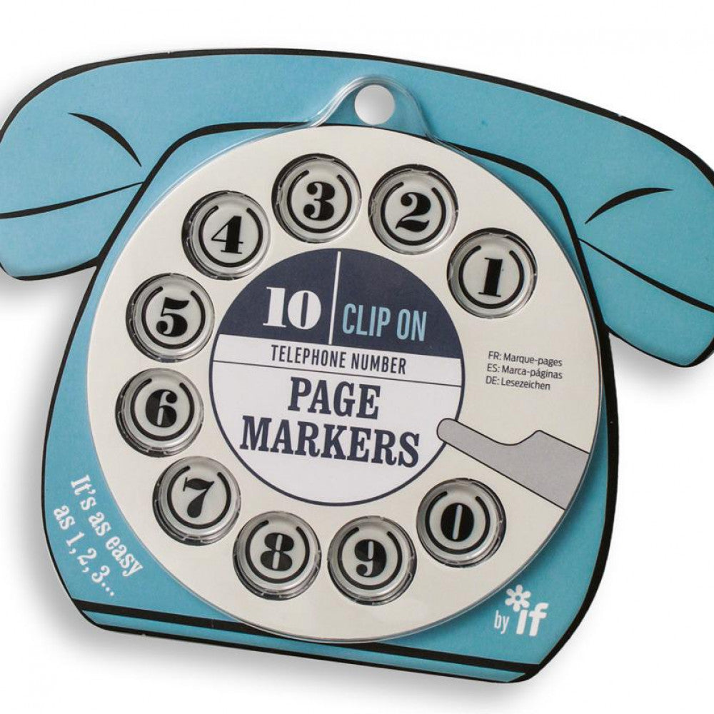 Telephone Numbers Page Markers