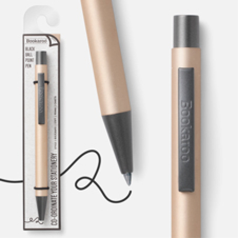 Bookaroo Black Ballpoint Pen