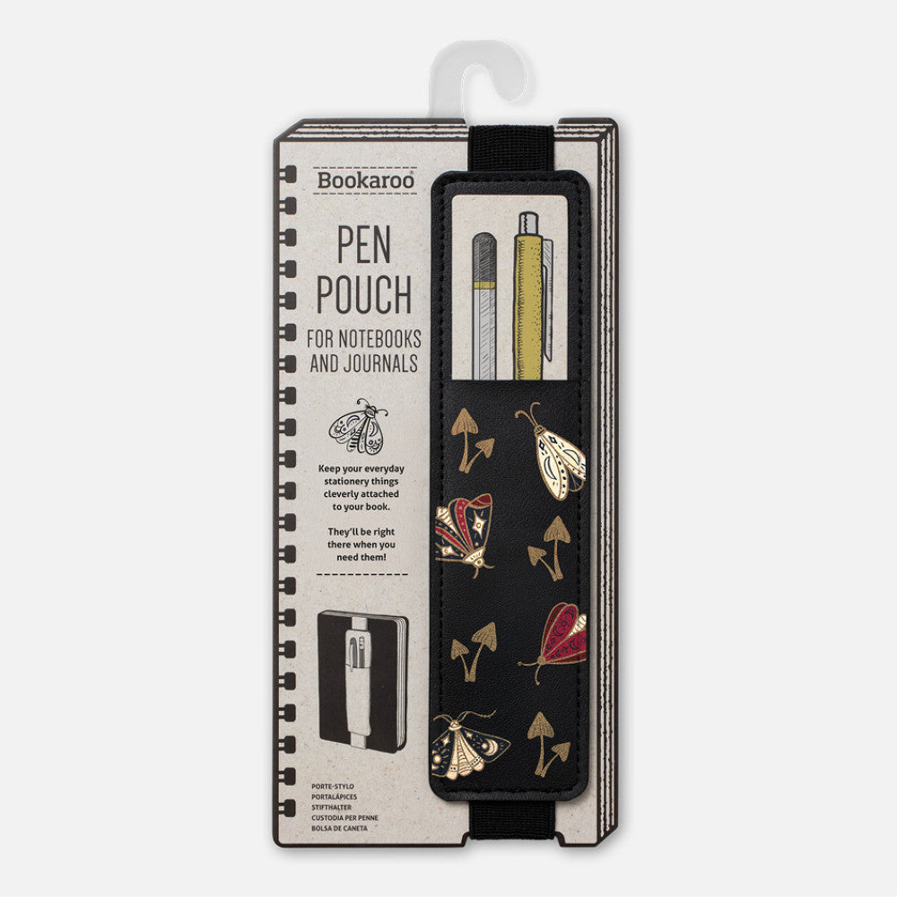 Bookaroo Pen Pouch- Dark Moth