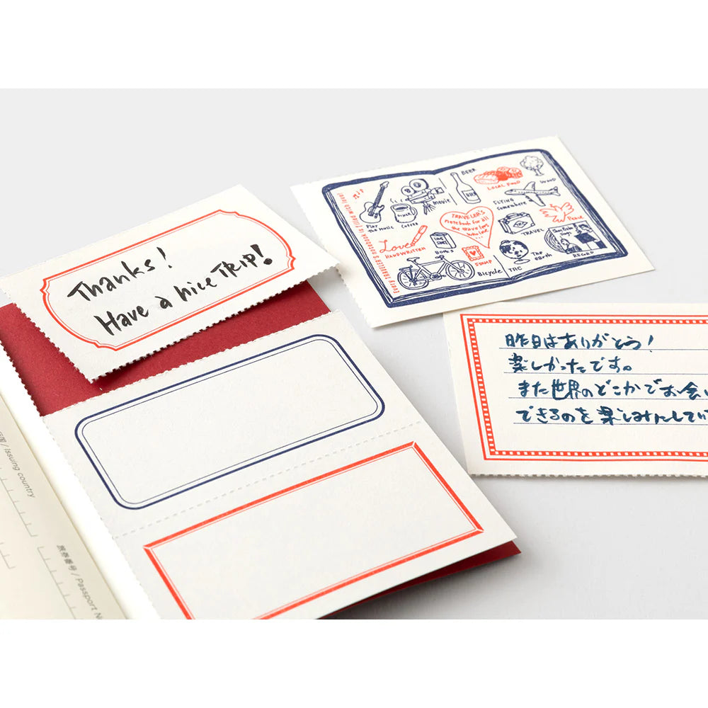 LIMITED EDITION Traveler's Notebook Love and Trip Passport Refill