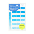 See-Through Index Sticker