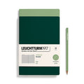 Leuchtturm1917 Jotbook Duo-  Sage and Forest Green Ruled