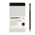 A6 Pocket Jottbook Double - Light Grey / Black Ruled Leuchtturm1917