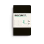 Leuchtturm1917 Medium Notebook- Bauhaus Black Dotted