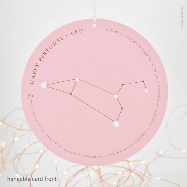 Birthday Constellation Cards