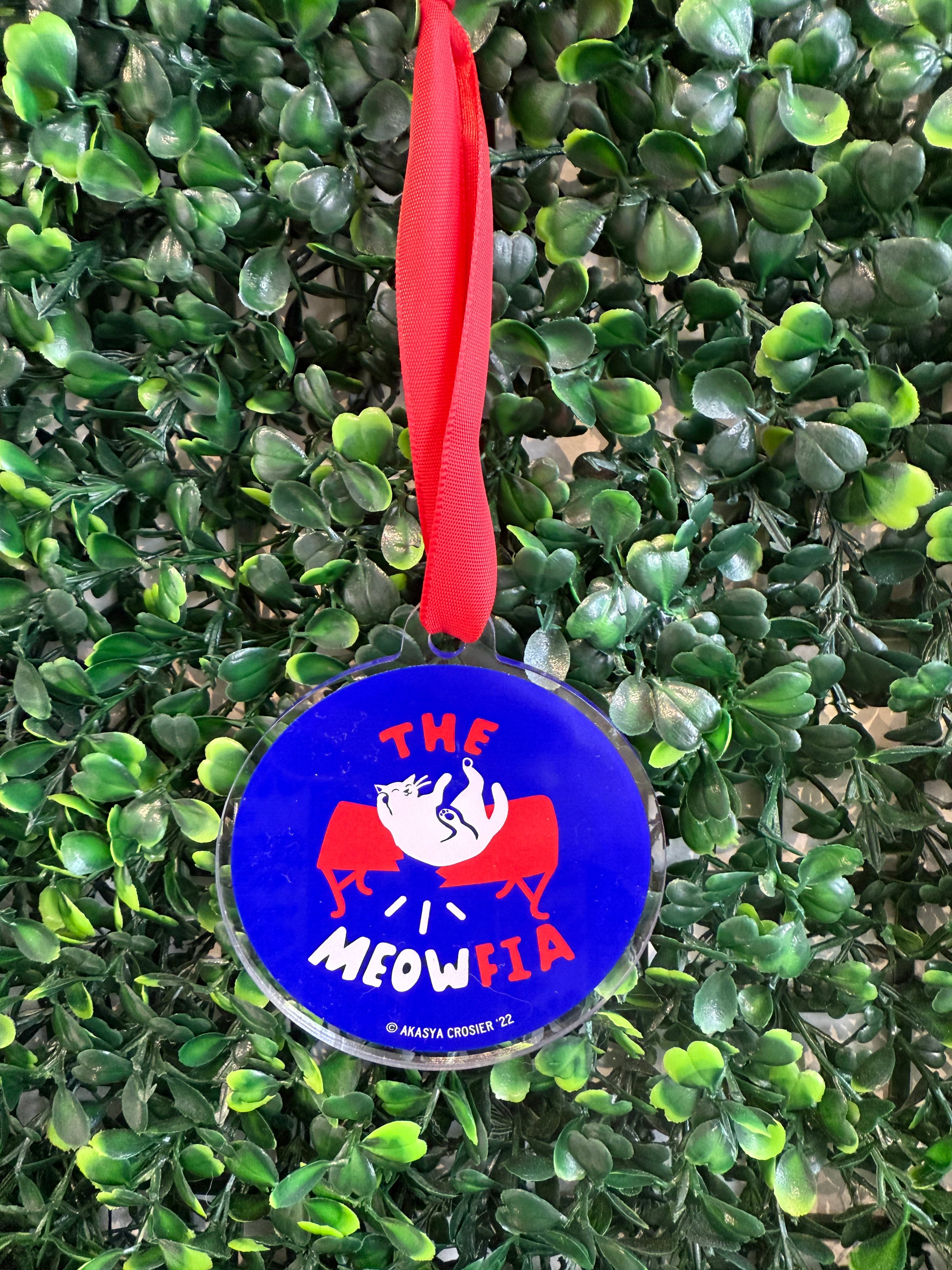 The Meowfia Ornament