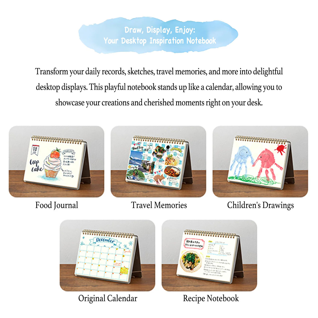 Midori +Stand A5 Notebook