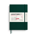 Leuchtturm1917 B5 Monthly Planner & Notebook 2027 - Forest Green