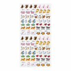 Animal Circle Stickers