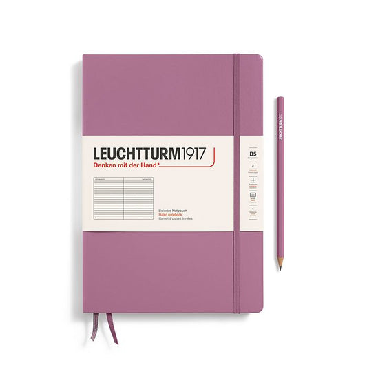 Leuchtturm1917 Composition Notebook- Dusty Rose Ruled