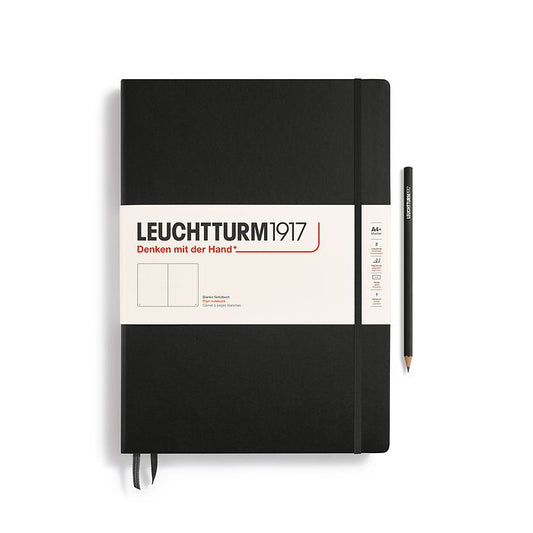 Leuchtturm1917 Master Notebook- Black Plain