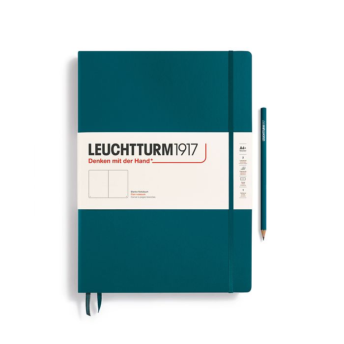 Leuchtturm1917 Master Notebook- Forest Green Plain