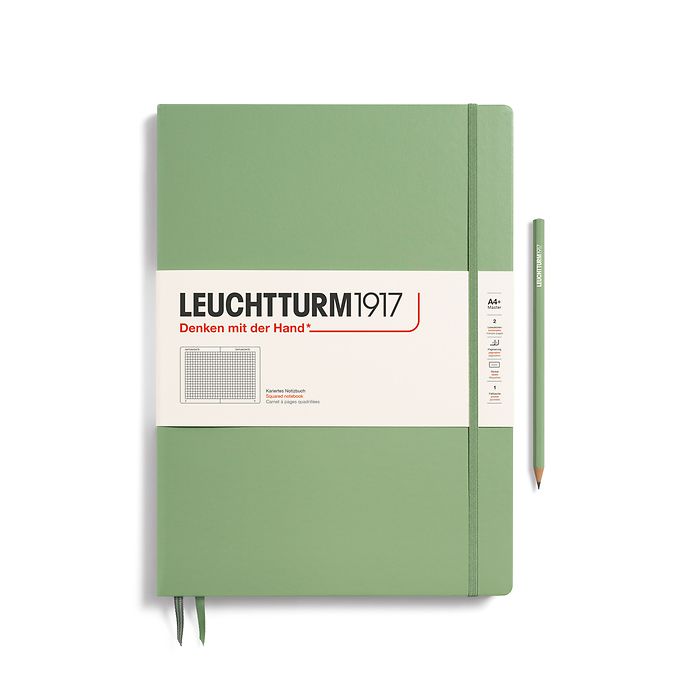 Leuchtturm1917 Master Slim Notebook- Sage Squared