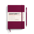 Leuchtturm1917 Medium Notebook - Port Red Dotted