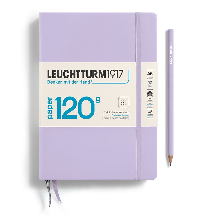 Leuchtturm1917 Medium Notebook - 120G Edition - Lilac Dotted