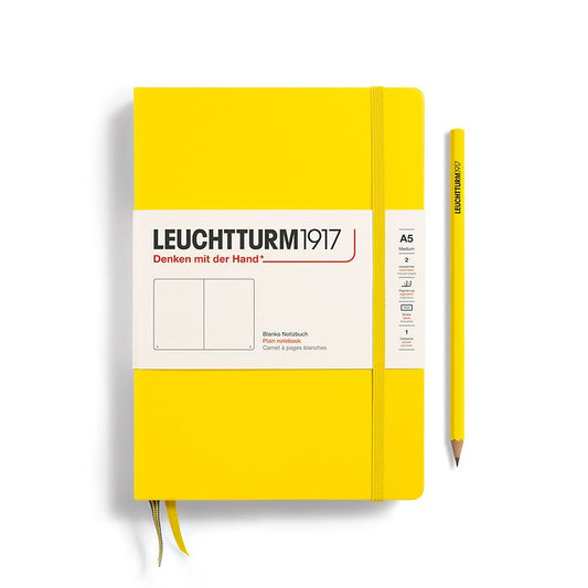 Leuchtturm1917 Medium Notebook- Lemon Plain