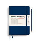 Leuchtturm1917 Medium Notebook - Navy Ruled