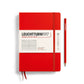 Leuchtturm1917 Medium Notebook- Red Ruled