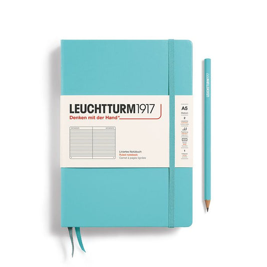 Leuchtturm1917 Medium Notebook- Aquamarine Ruled