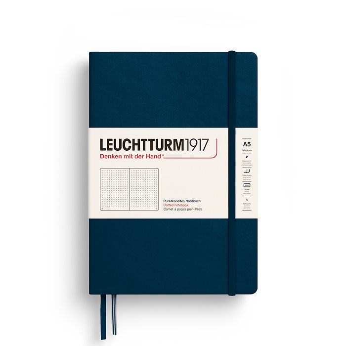 Leuchtturm1917 Medium Notebook - Deep Sea Dotted