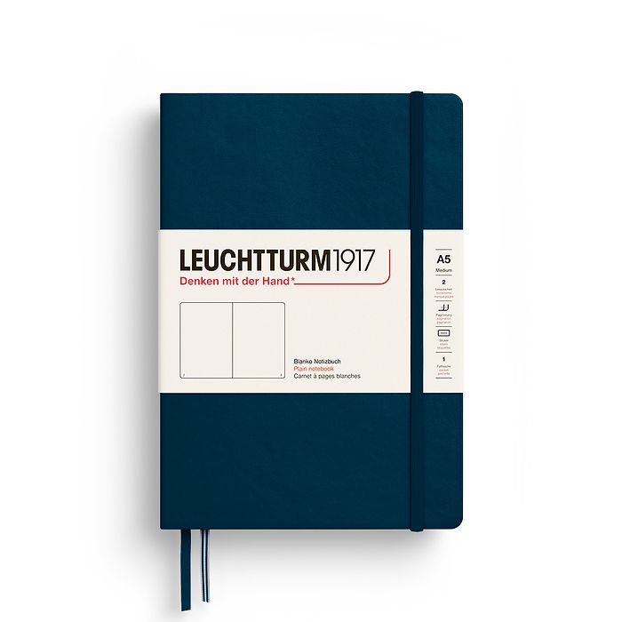 Leuchtturm1917 Medium Notebook- Deep Sea Plain