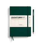 Leuchtturm1917 Medium Notebook - Forest Green Plain