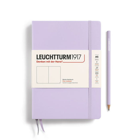 Leuchtturm1917 Medium Notebook- Lilac Plain