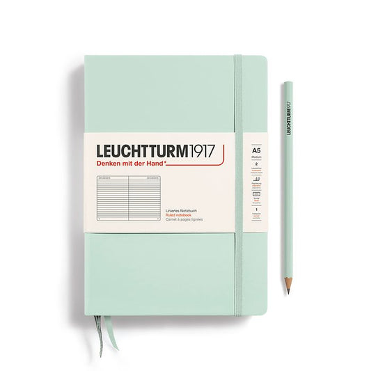 Leuchtturm1917 Medium Notebook- Mint Green Ruled