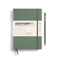 Leuchtturm1917 Medium Notebook - Olive Dotted