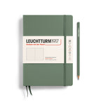 Leuchtturm1917 Medium Notebook - Olive Dotted