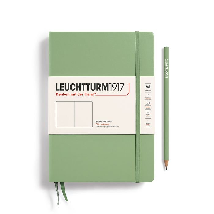 Leuchtturm1917 Medium Notebook - Sage Plain