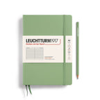 Leuchtturm1917 Medium Notebook - Sage Ruled