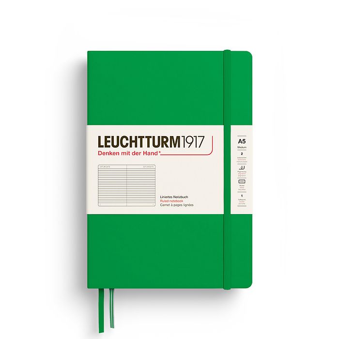 Leuchtturm1917 Medium Notebook - Spring Leaf Ruled