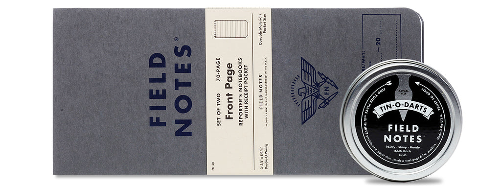 Field Notes Front Page Reporter's Notebooks