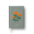October Birth Month Mini Embroidered Journal