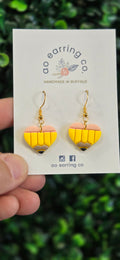 Pencil Heart Dangles