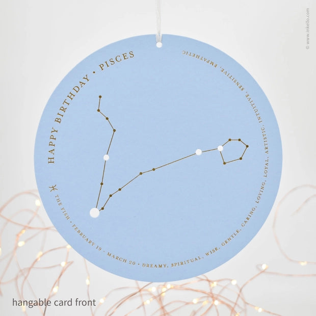 Birthday Constellation Cards